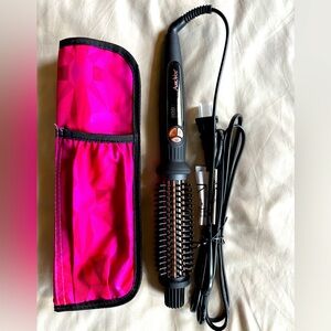 Amika Hair Styling Brush with Pink Case